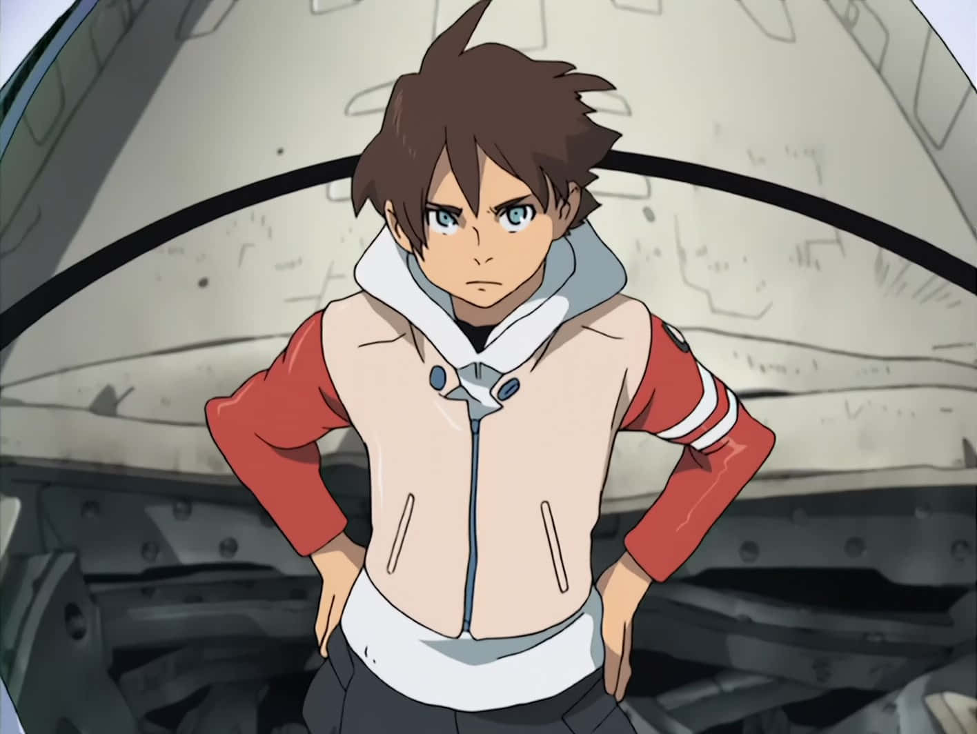 Renton Thurston, Legendary Protagonist Of Eureka Seven Wallpaper