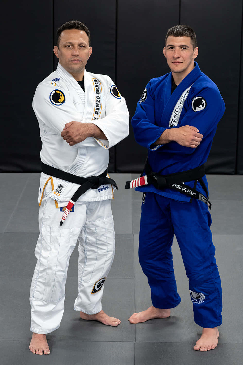 Renzo Gracie With Christian Uflacker Wallpaper