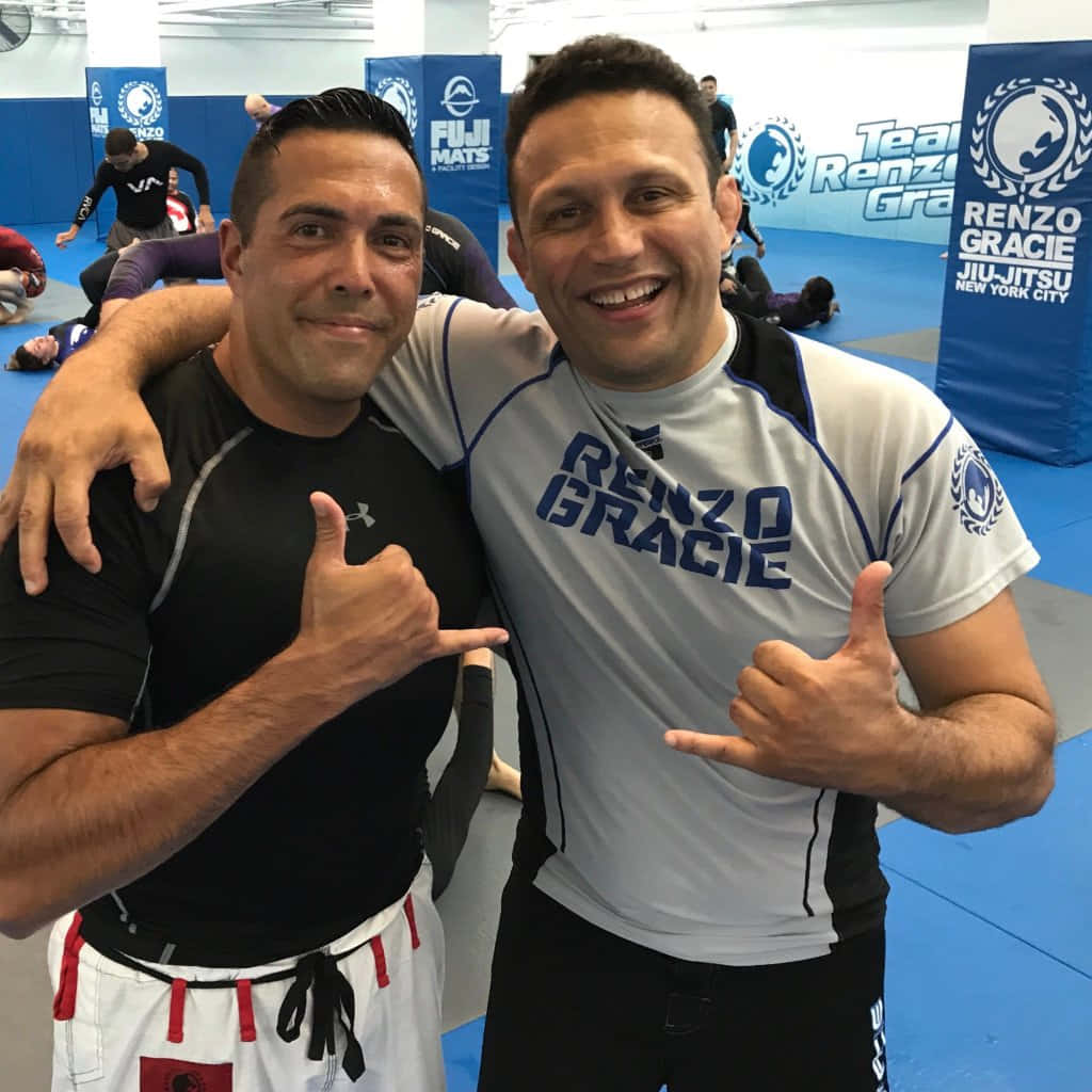 Renzo Gracie With Igor Gracie Wallpaper