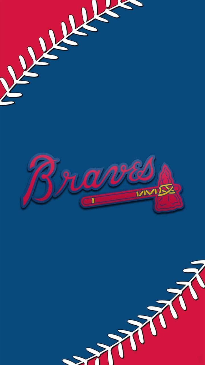 Rep Your Atlanta Braves And Iphone In Style! Wallpaper