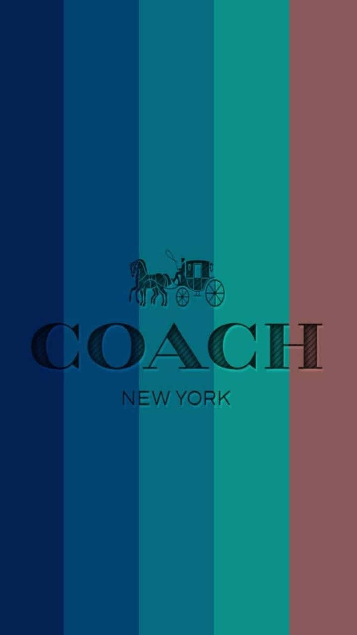 Representing Quality And Craftsmanship, The Classic Coach Logo Wallpaper