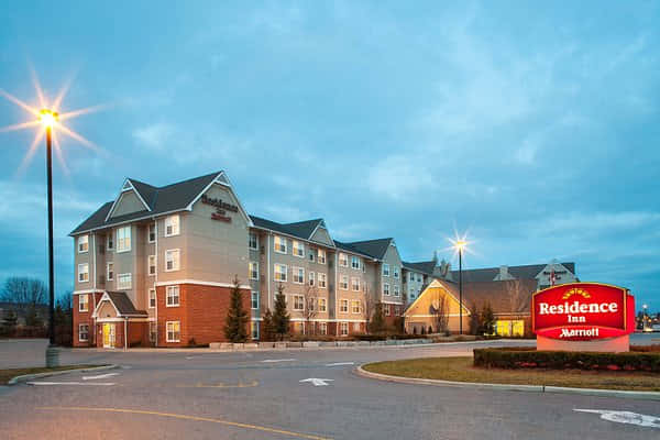 Residence Inn Marriott Hotel Exteriorat Dusk Wallpaper