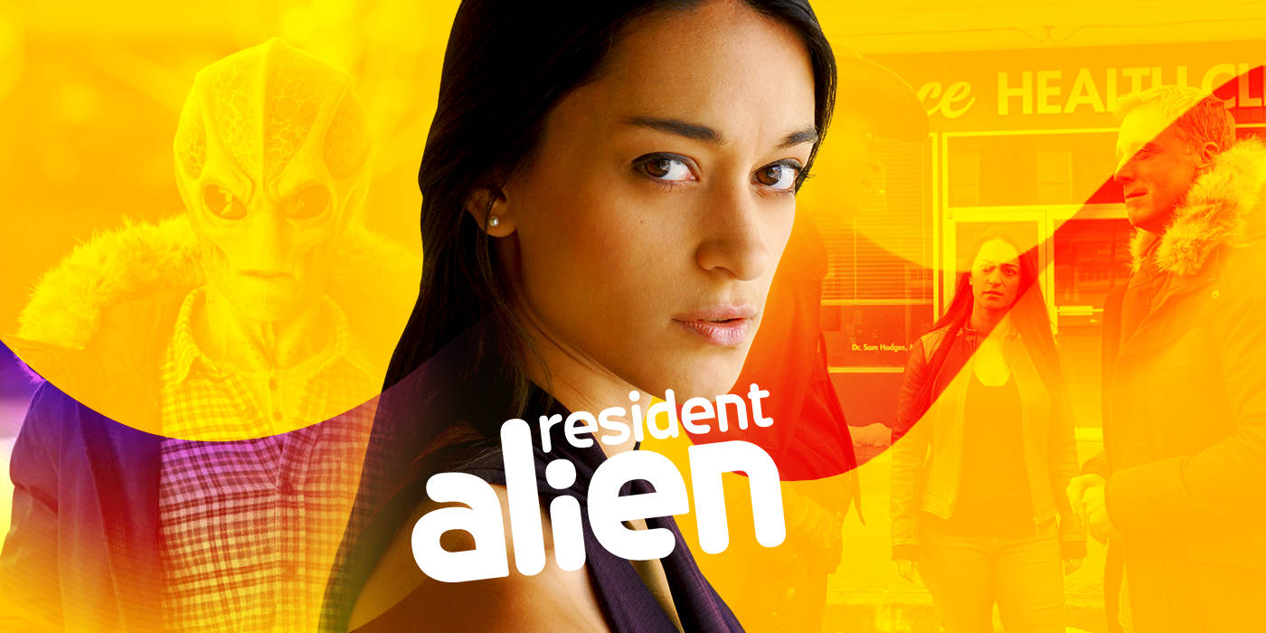 Resident Alien Sara Tomko Poster Wallpaper