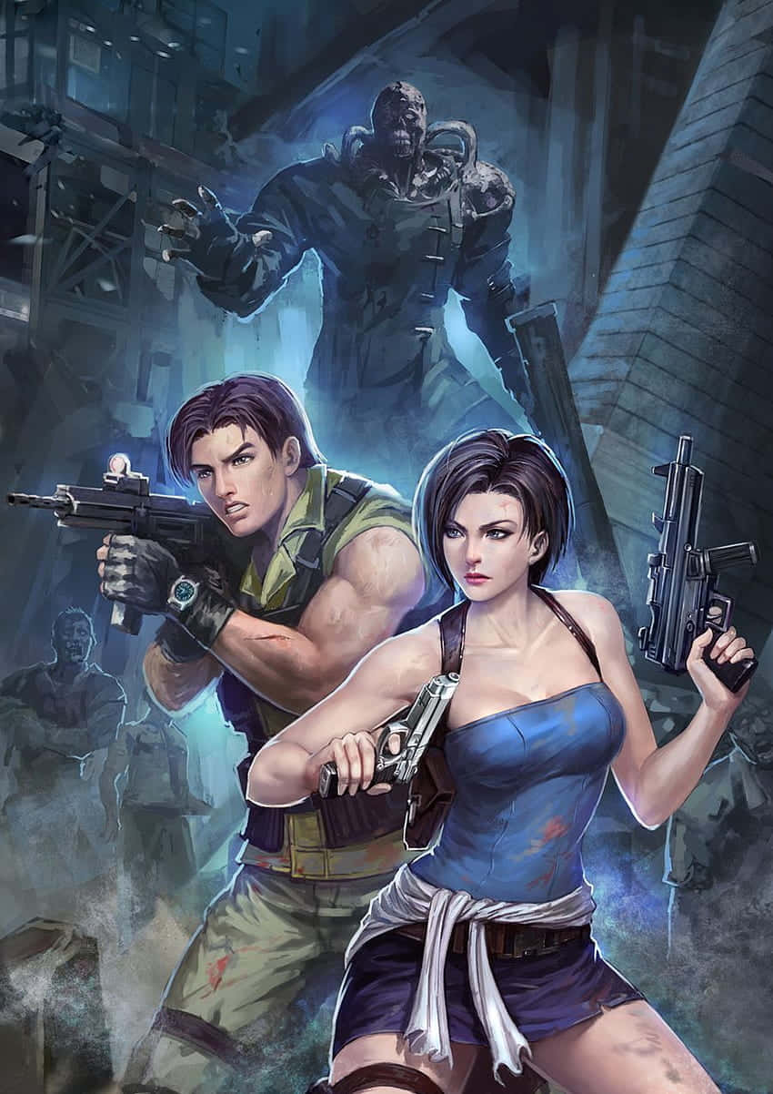 Resident Evil Heroes Armedand Ready Wallpaper