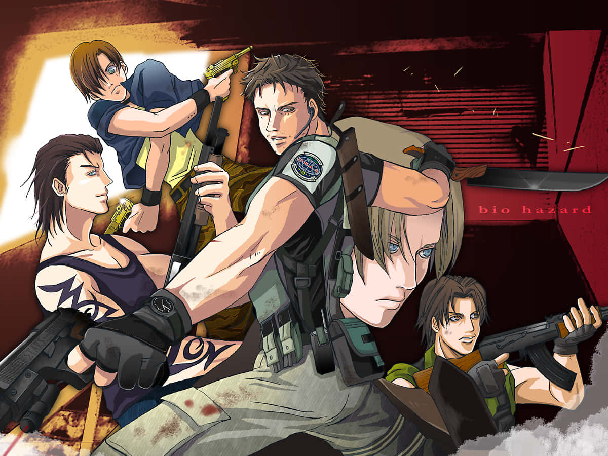 Resident Evil Team Artwork Wallpaper