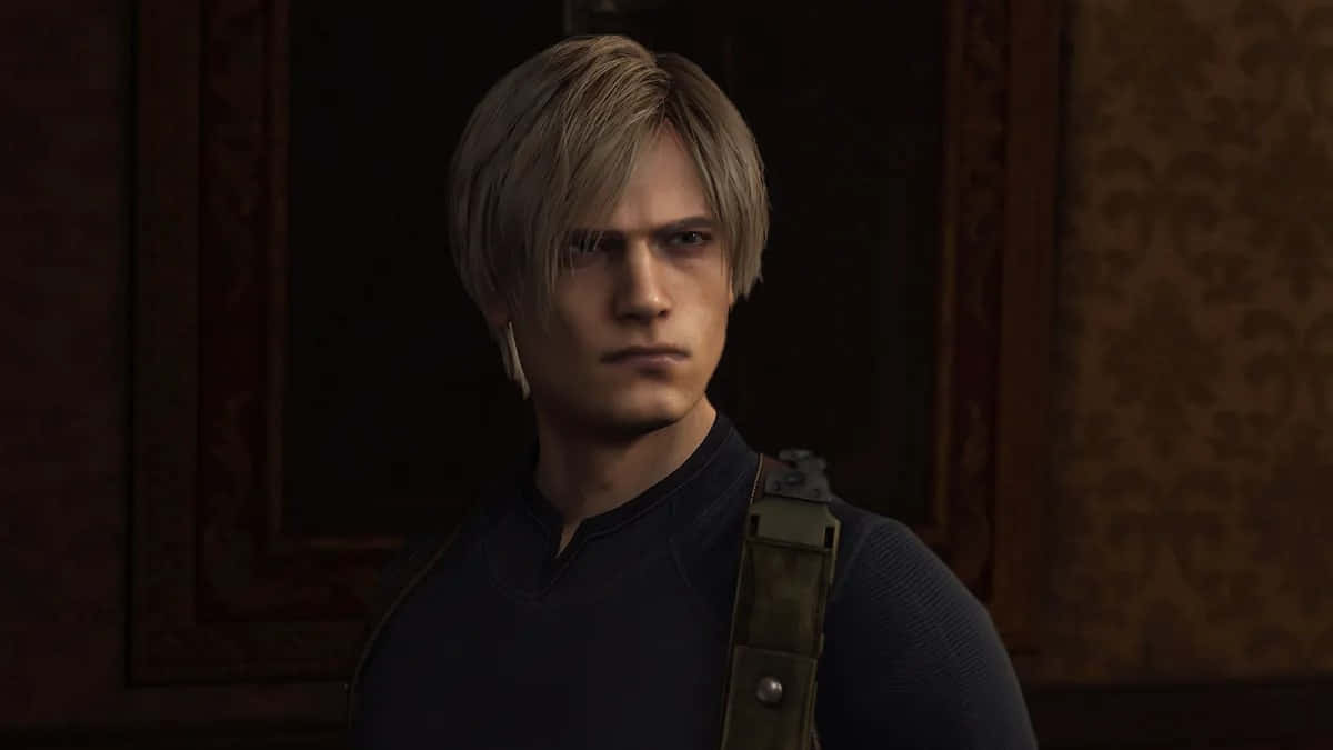 Resident Evil4 Remake Leon Kennedy Wallpaper