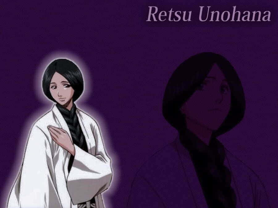 Retsu Unohana From Bleach Anime In Detailed Art Wallpaper