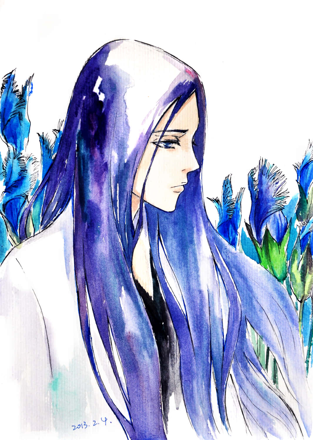 Retsu Unohana Of The Gotei 13, Captain Of The Fourth Division Wallpaper