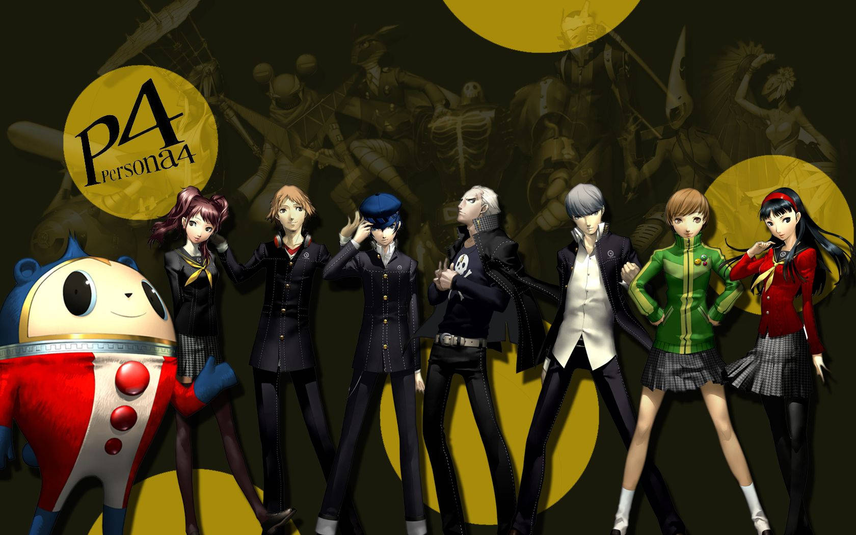 Reunited Friends Of Persona 4 Wallpaper