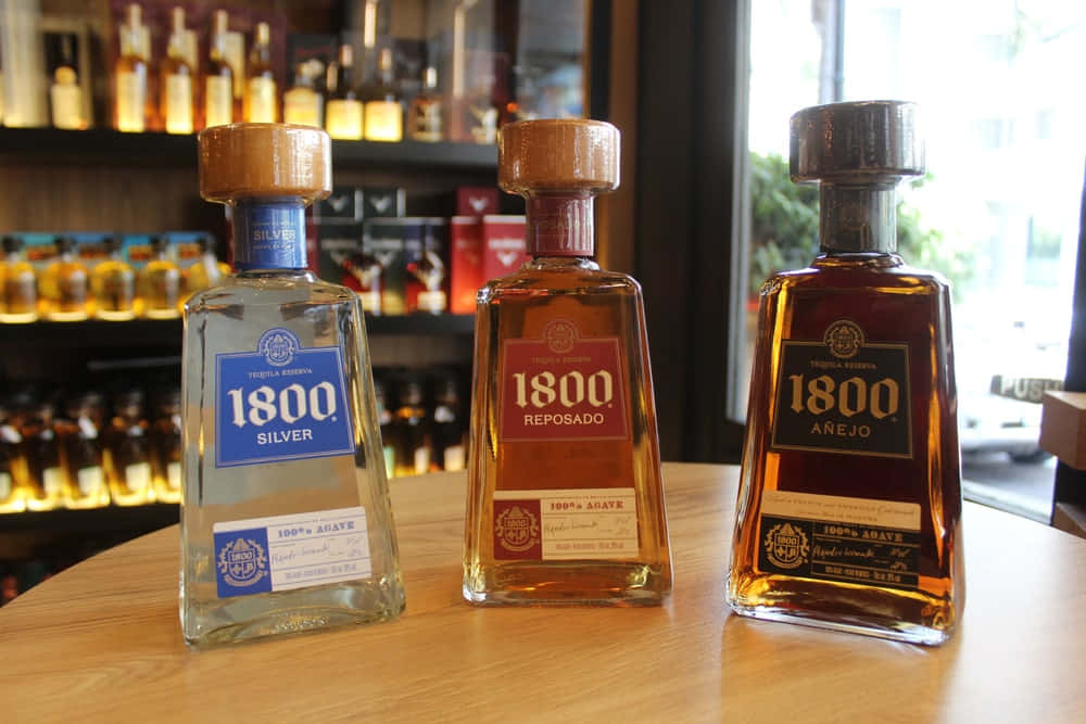 Revel In The Variety Of 1800 Tequila Variants Wallpaper