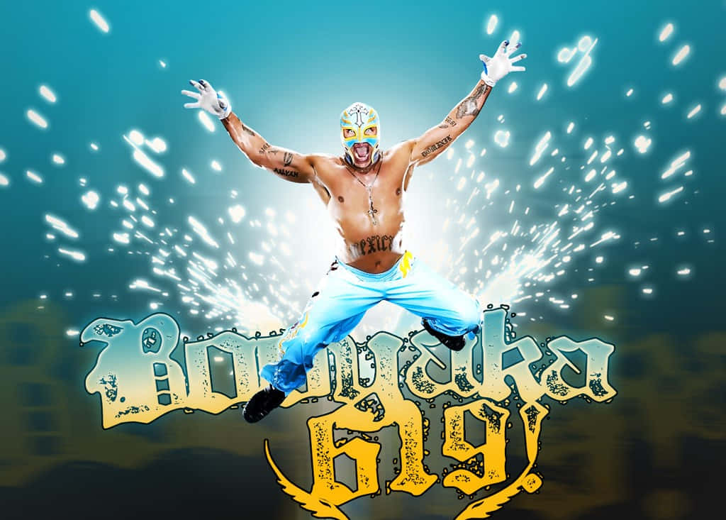 Rey_ Mysterio_619_ Action_ Pose Wallpaper