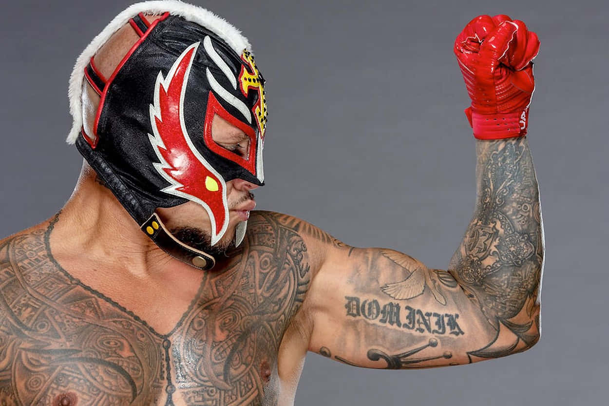 Rey_ Mysterio_ Fist_ Raised_ Tattoo_ Showcase.jpg Wallpaper