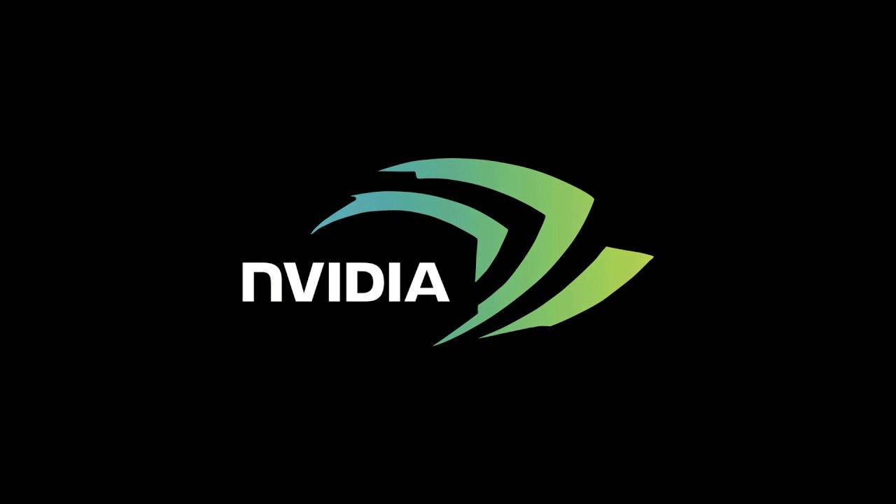 Rgb Splashed Nvidia Logo Wallpaper