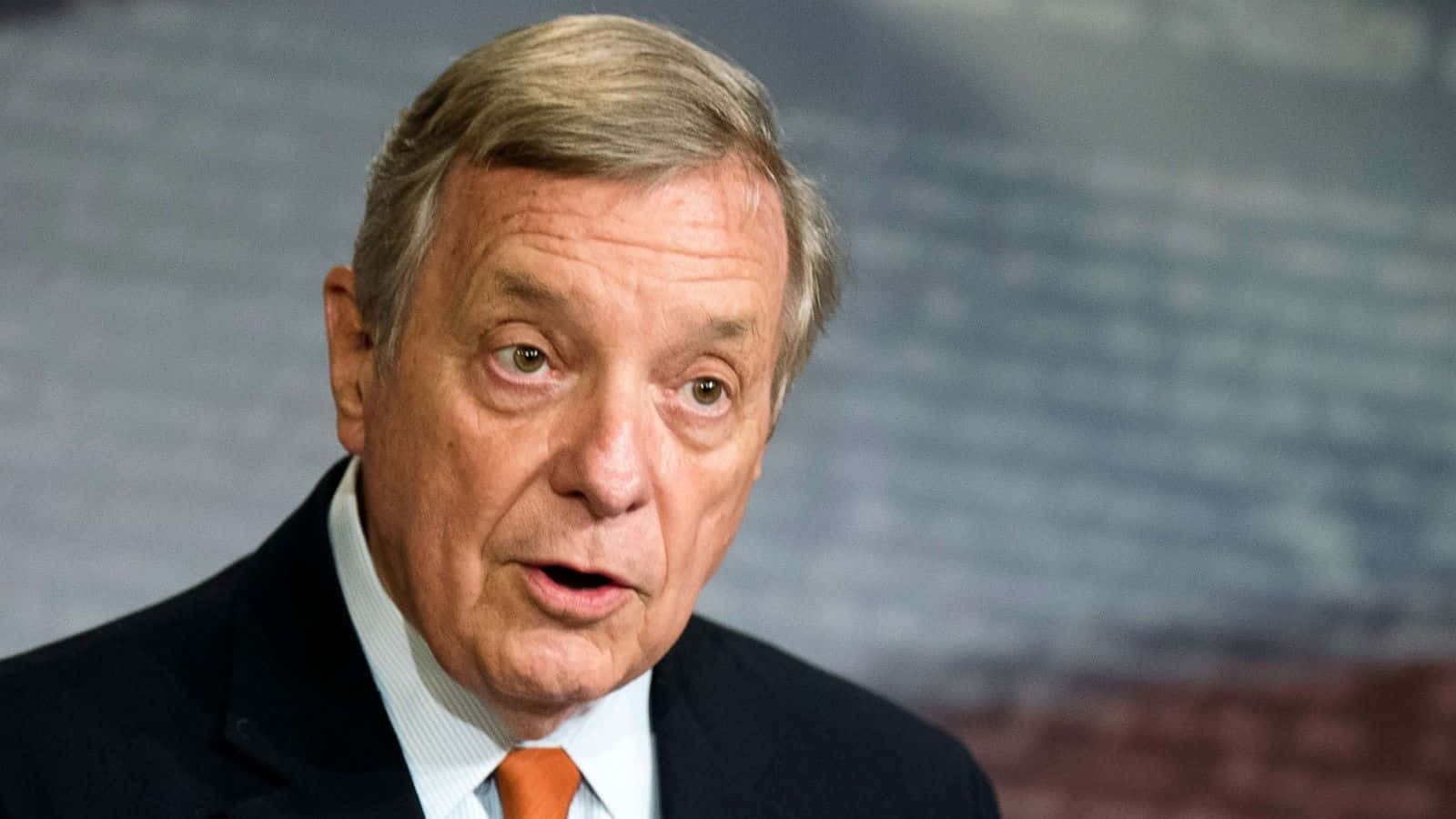 Richard Durbin Photographed While Speaking Wallpaper