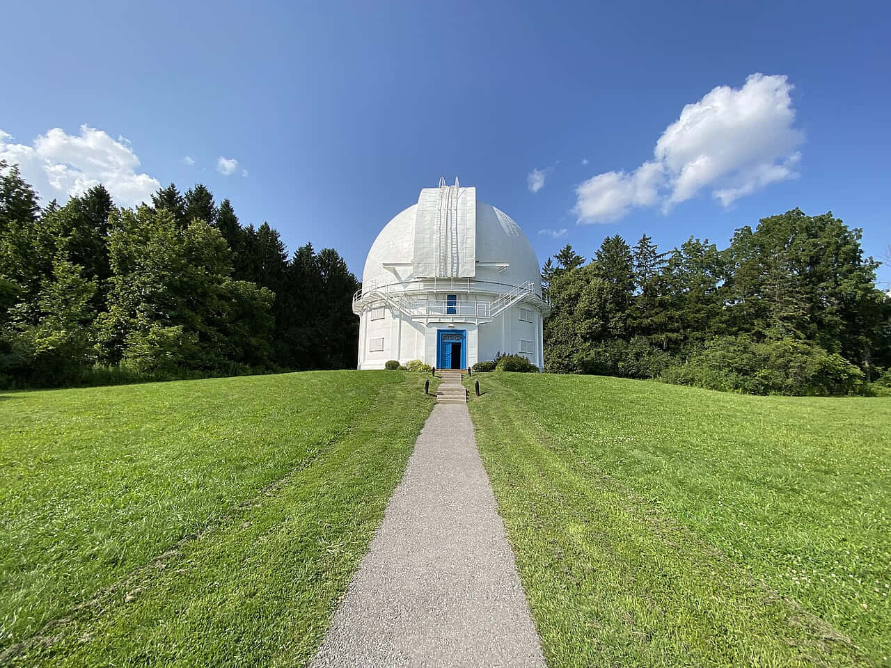 Richmond Hill Observatory Dome Exterior Wallpaper