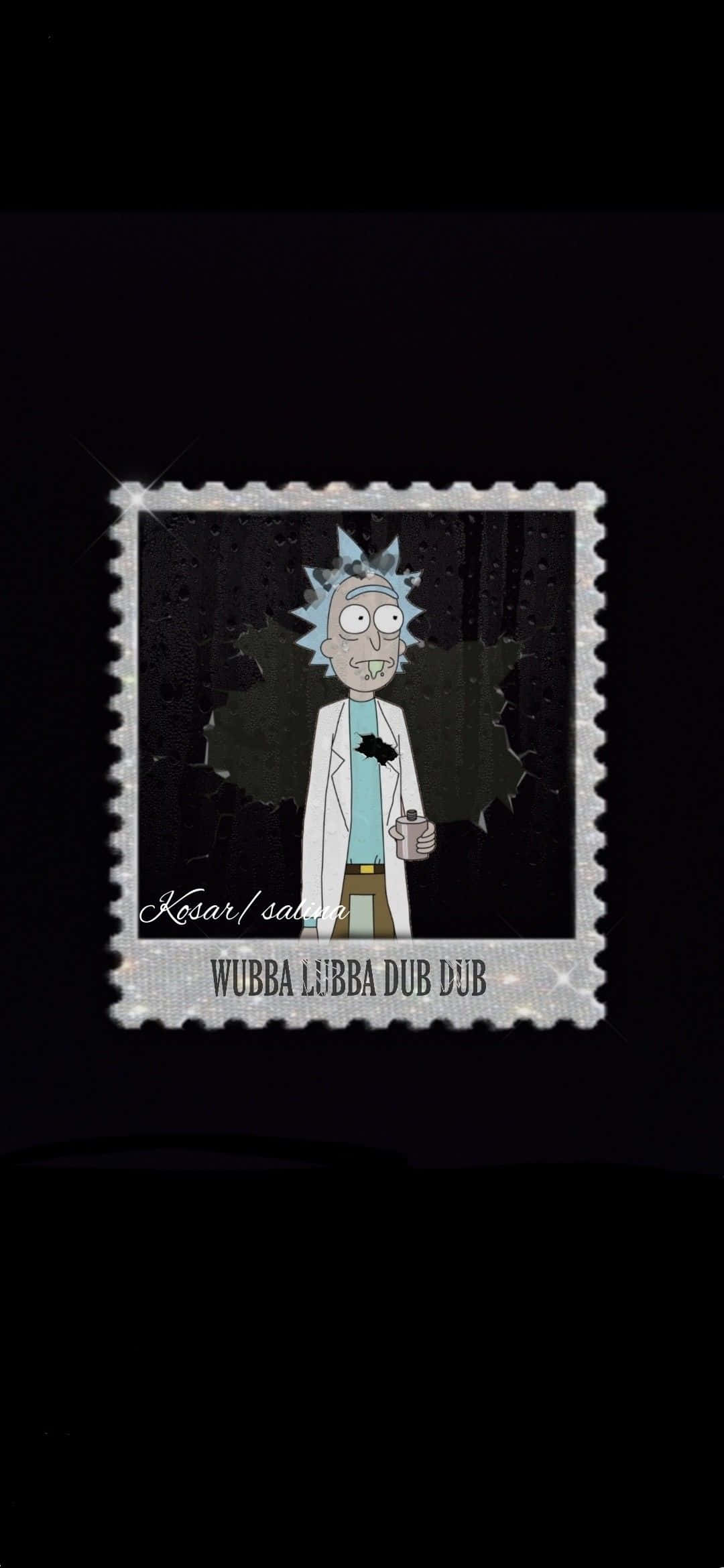 Rick And Morty Wubba Lubba Dub Dub Adventure Wallpaper