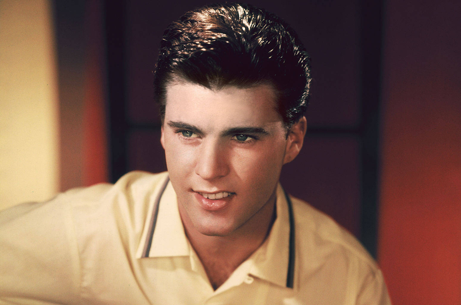 Rick Nelson American Singer Colored Landscape Wallpaper