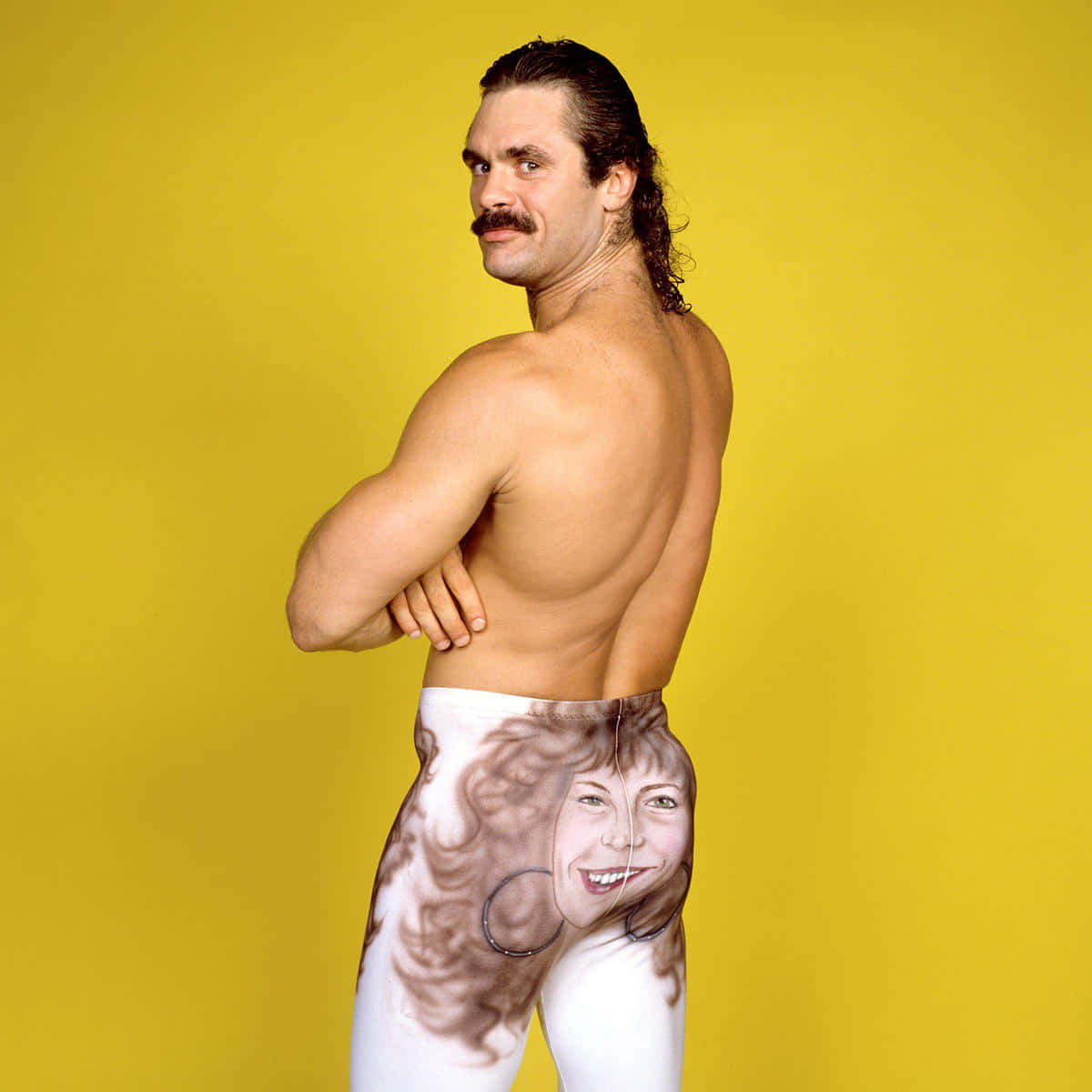 Rick Rude – Icon Of Wrestling's Golden Era Wallpaper