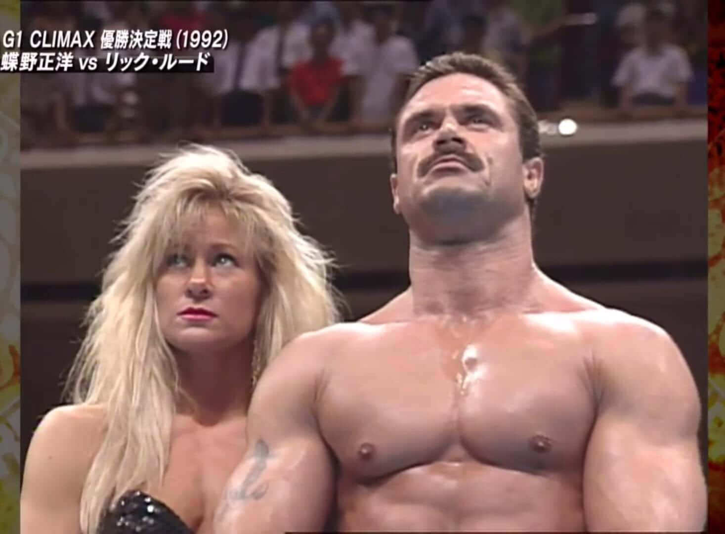 Rick Rude Madusa G1 Climax Wrestlers Wallpaper