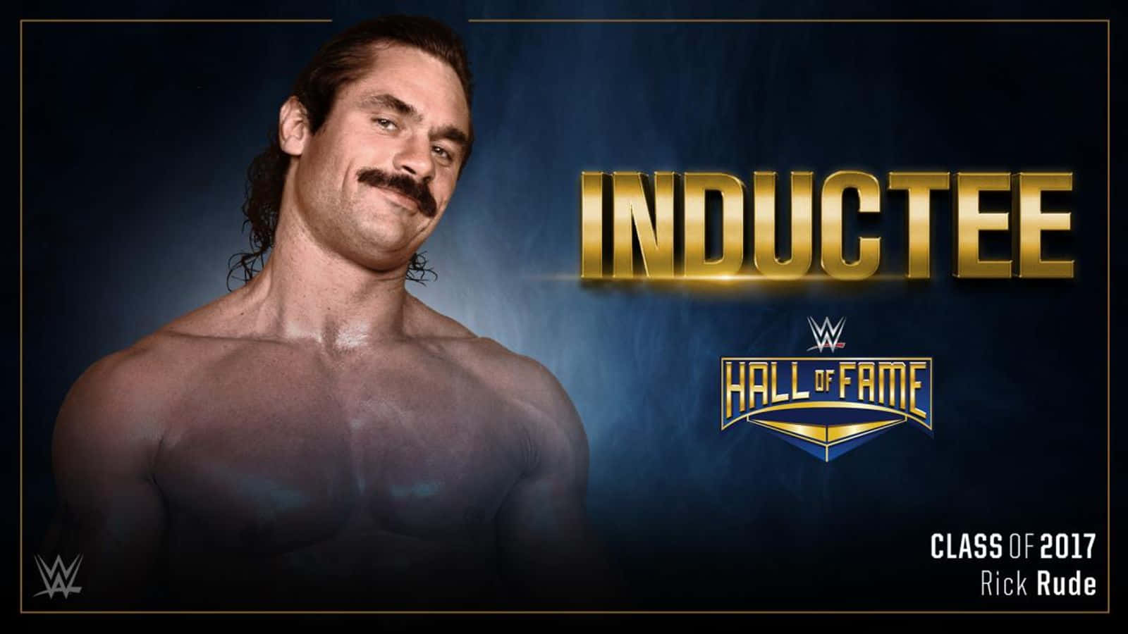 Rick Rude Wwe Hall Of Fame Inductee Poster Photo Wallpaper