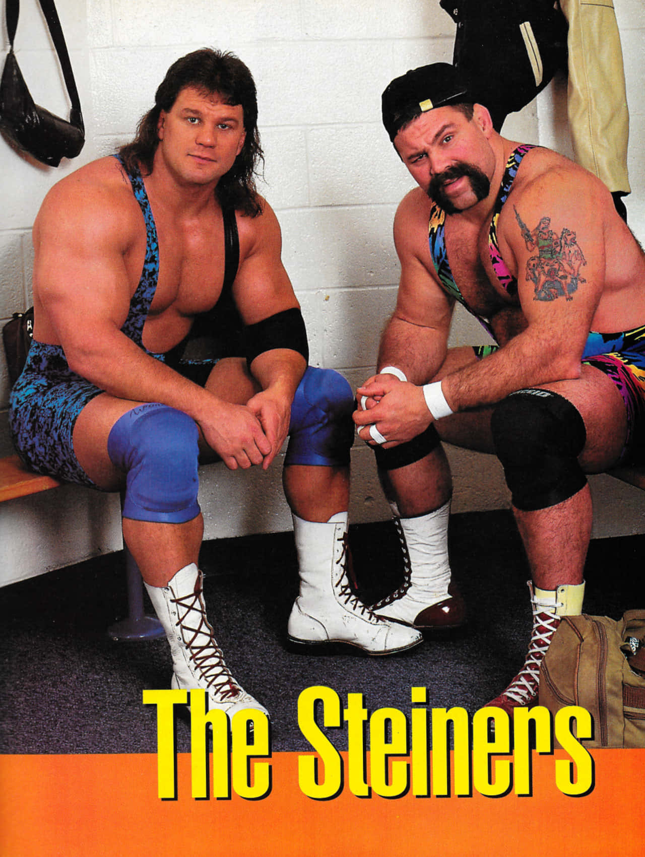 Rick Steiner And Scott Steiner: The Steiner Brothers In Action Wallpaper