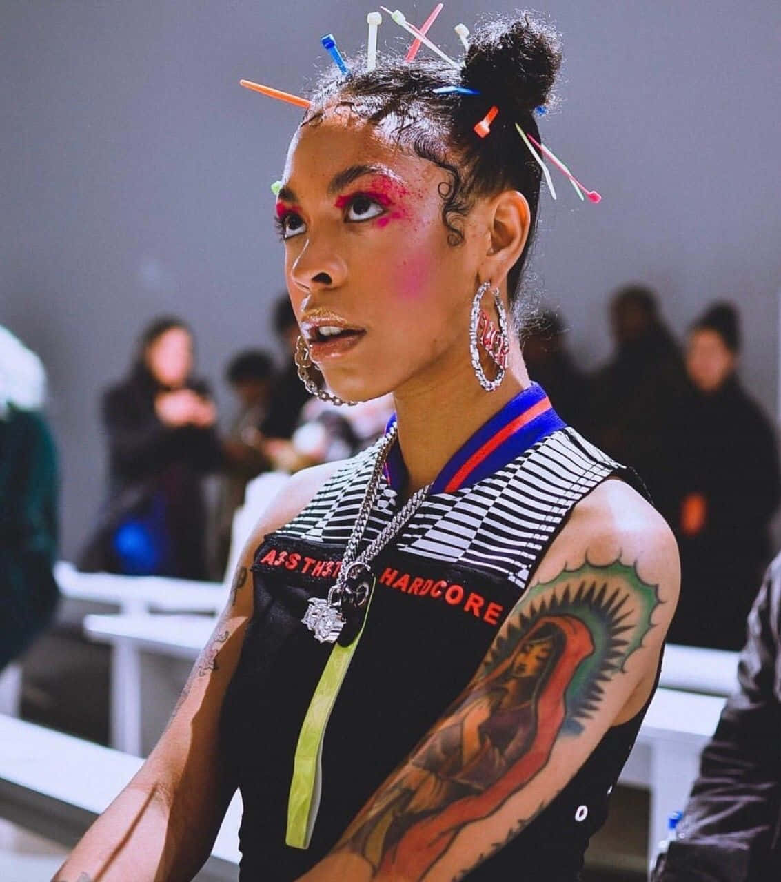 Rico Nasty's Iconic Style Wallpaper