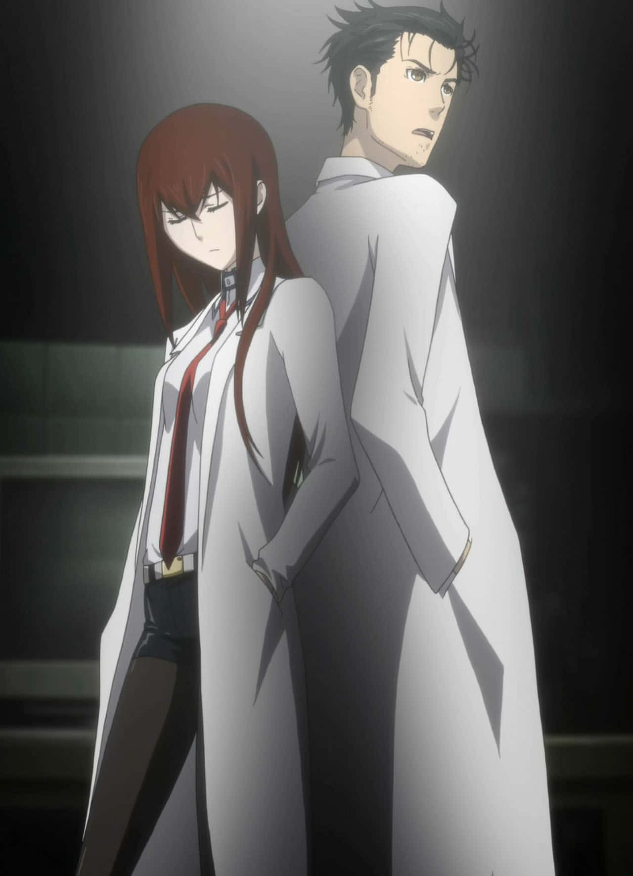 Rintaro Okabe, Mad Scientist In Lab Coat Wallpaper