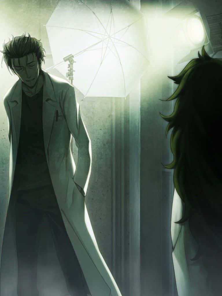 Rintaro Okabe - The Eccentric Mad Scientist Wallpaper