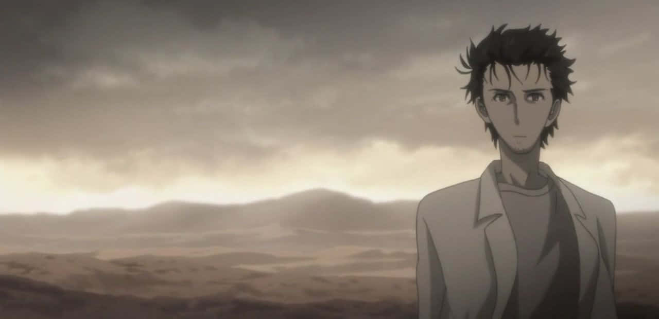 Rintaro Okabe, The Mad Scientist, Gazing At The Horizon Wallpaper