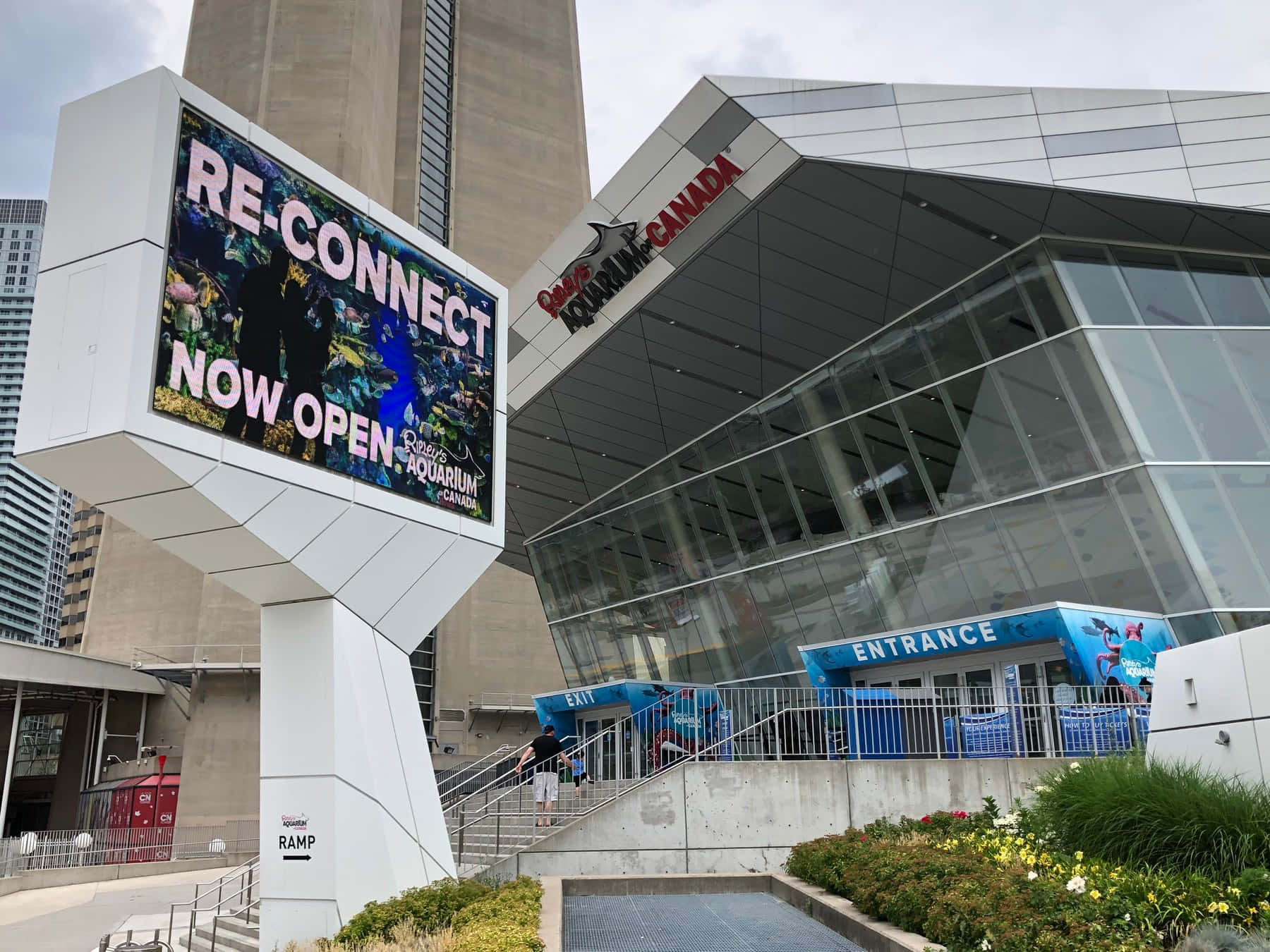 Ripleys Aquarium Entrance Exterior View Wallpaper