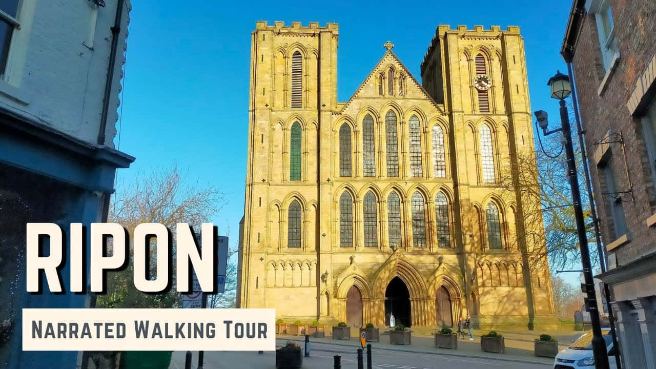 Ripon Narrated Walking Tour Promotion Wallpaper