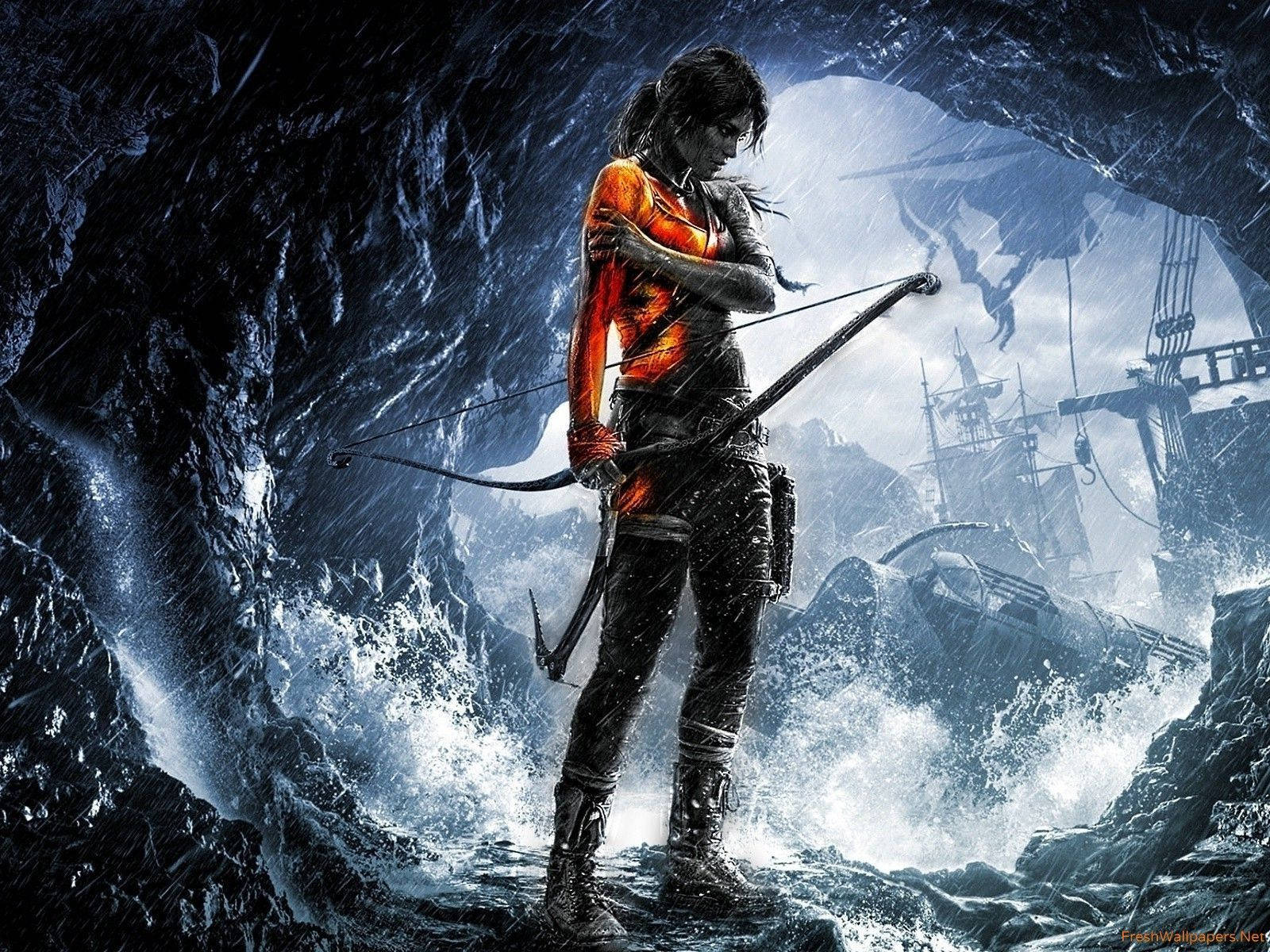 Rise Of The Tomb Raider Game Wallpaper