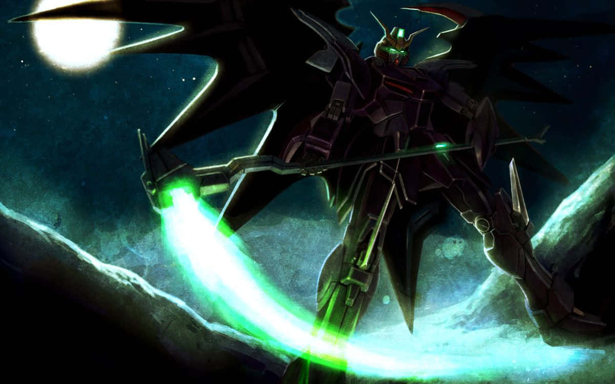 “rise To Victory With Gundam Wing” Wallpaper