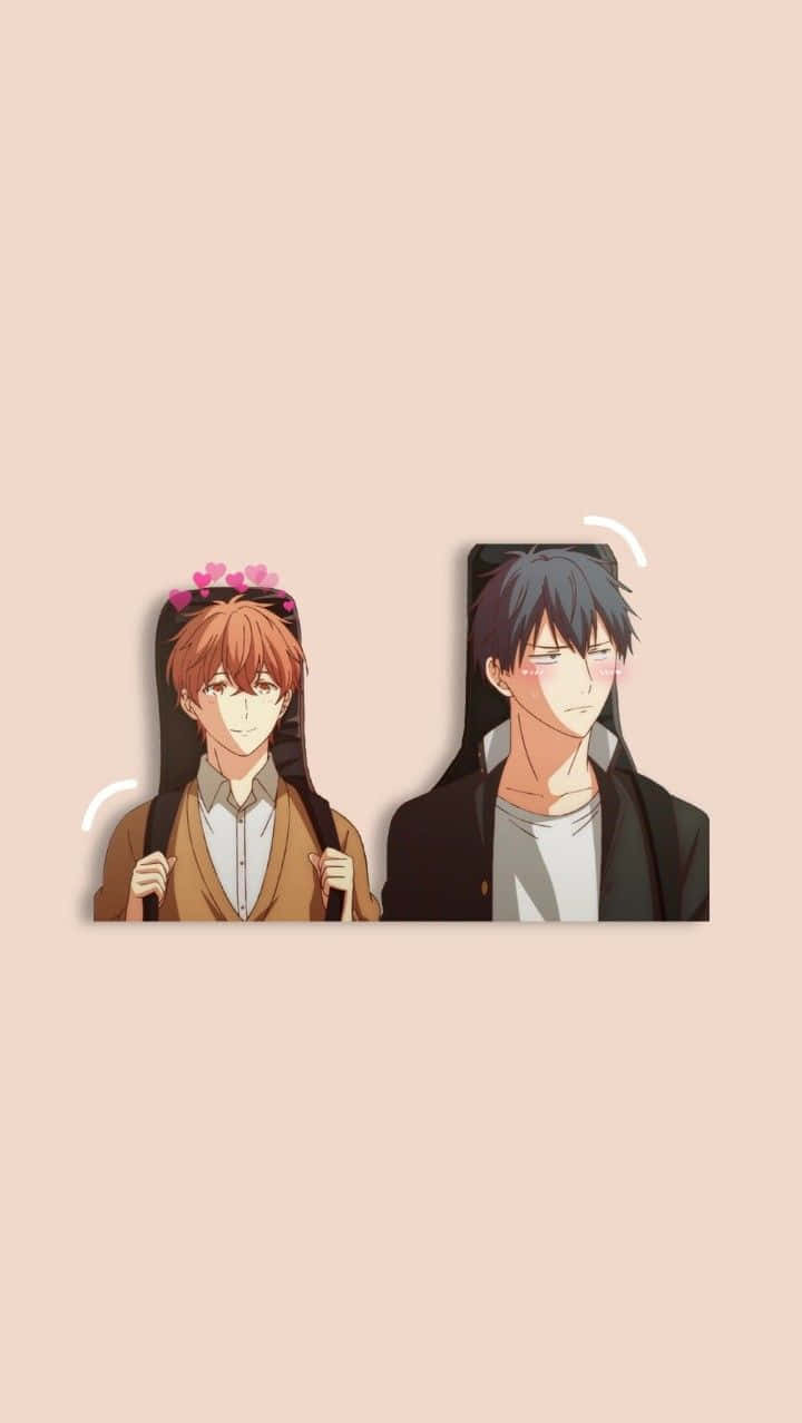 Ritsuka And Mafuyu From Given Anime Wallpaper