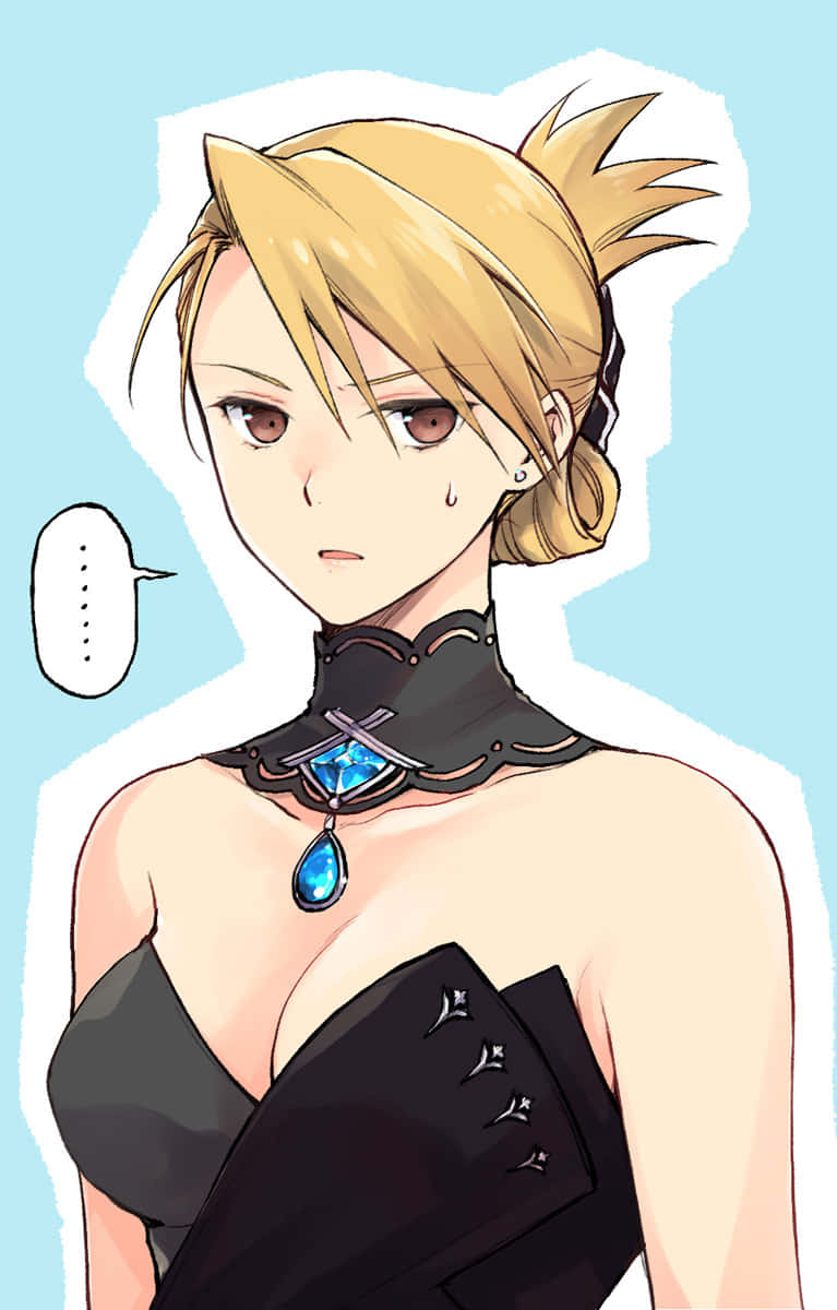 Riza Hawkeye - A Masterful Marksman And Military Expert Wallpaper