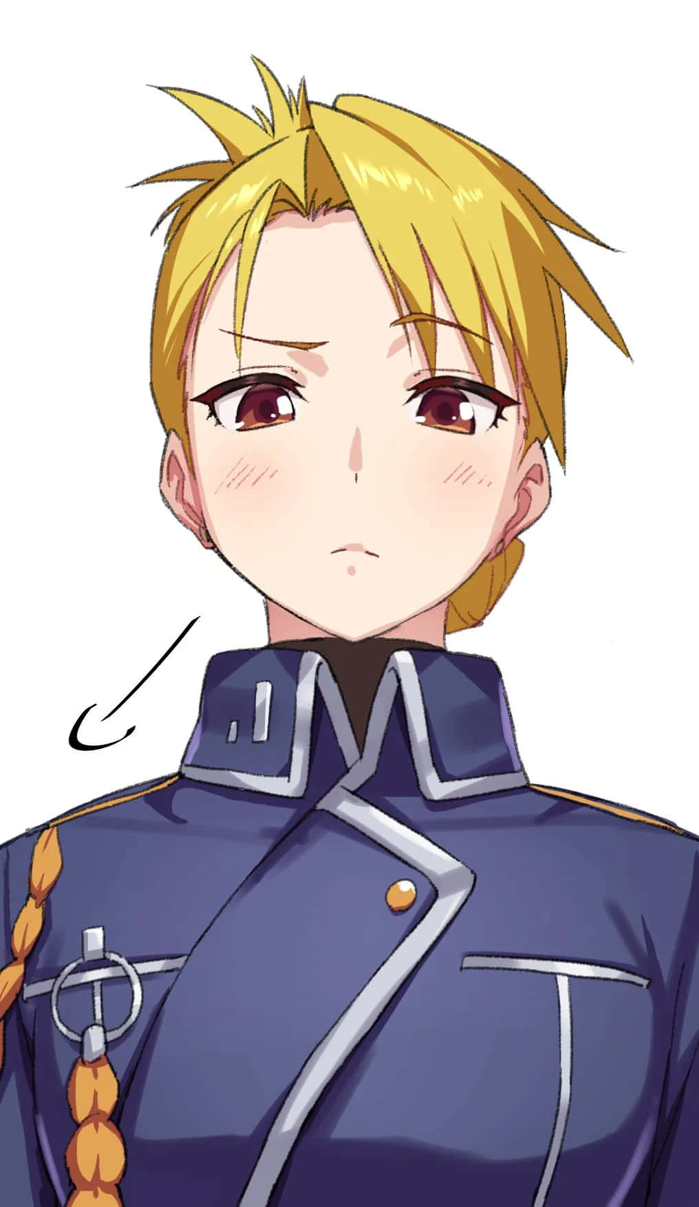 Riza Hawkeye - A Sharpshooting Warrior Wallpaper