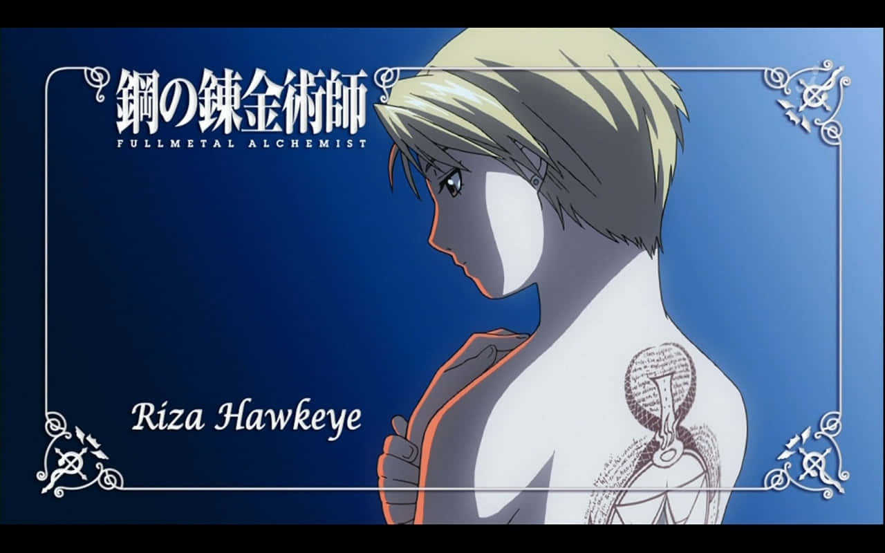 Riza Hawkeye, Expert Marksman And Loyal Lieutenant Wallpaper