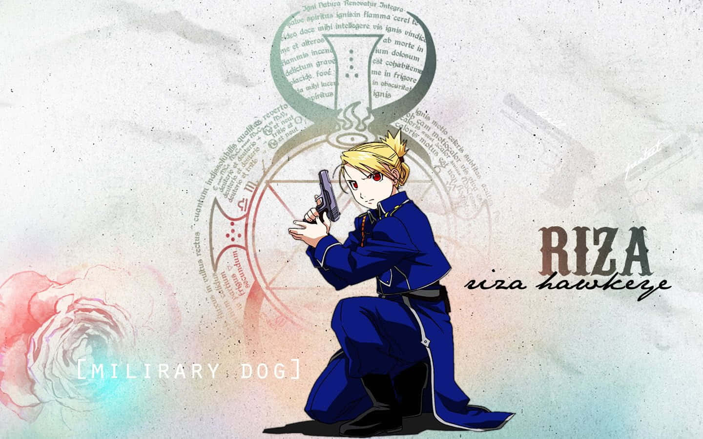 Riza Hawkeye - Loyalty And Precision Wallpaper