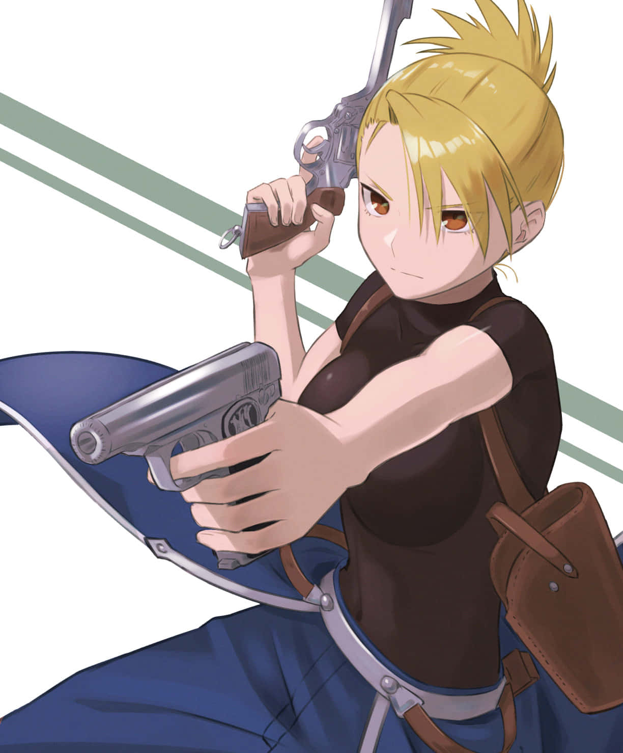 Riza Hawkeye - The Sharpshooter Of Amestris Wallpaper