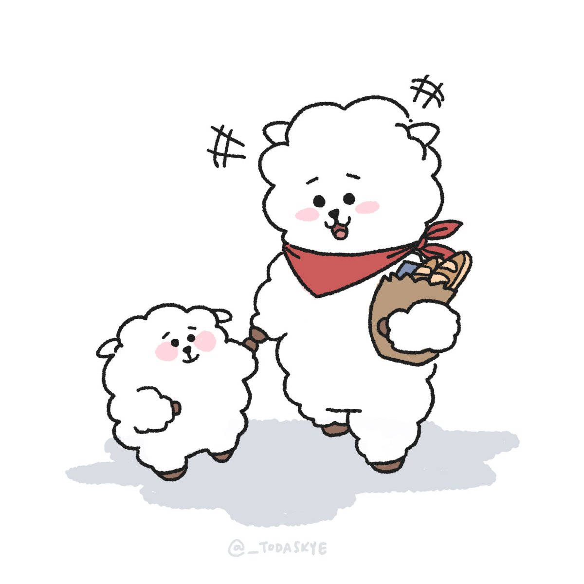 Rk And Rj Bt21 Wallpaper