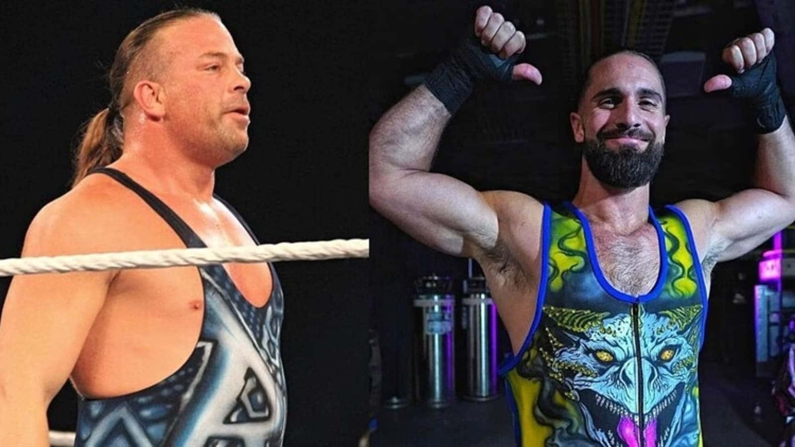 Rob Van Dam And Seth Rollins Wallpaper