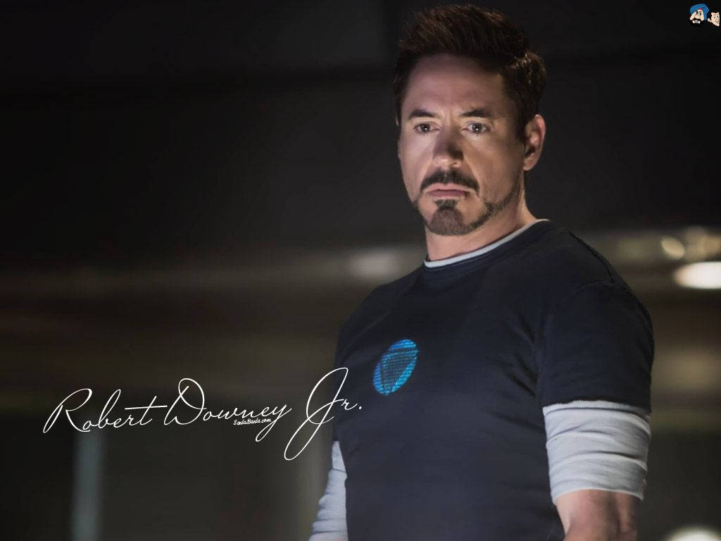 Robert Downey Jr. Artificial Heart Wallpaper