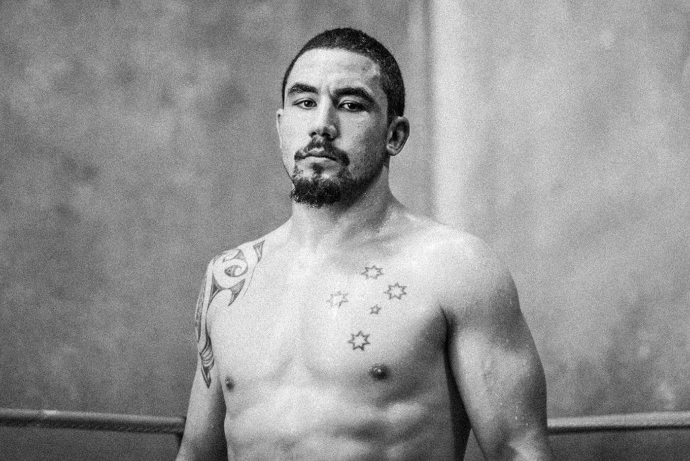 Robert Whittaker In Intense Training Action Wallpaper