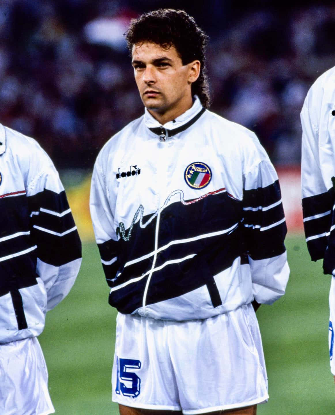 Roberto Baggio Italian Soccer Player Wallpaper