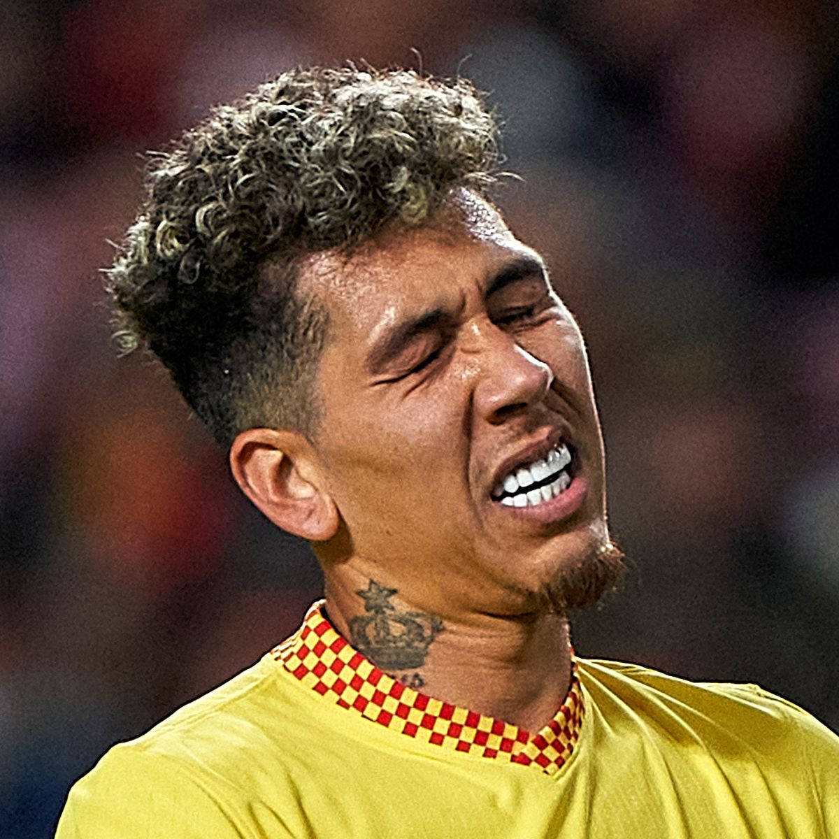 Roberto Firmino Closed Eyes Wallpaper