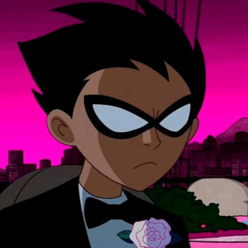 Robin Teen Titans Animated Profile Wallpaper