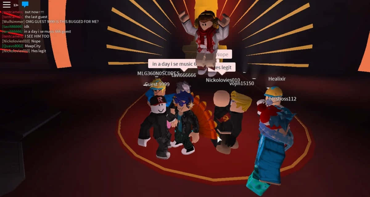 Roblox Guest Encounter Screenshot Wallpaper