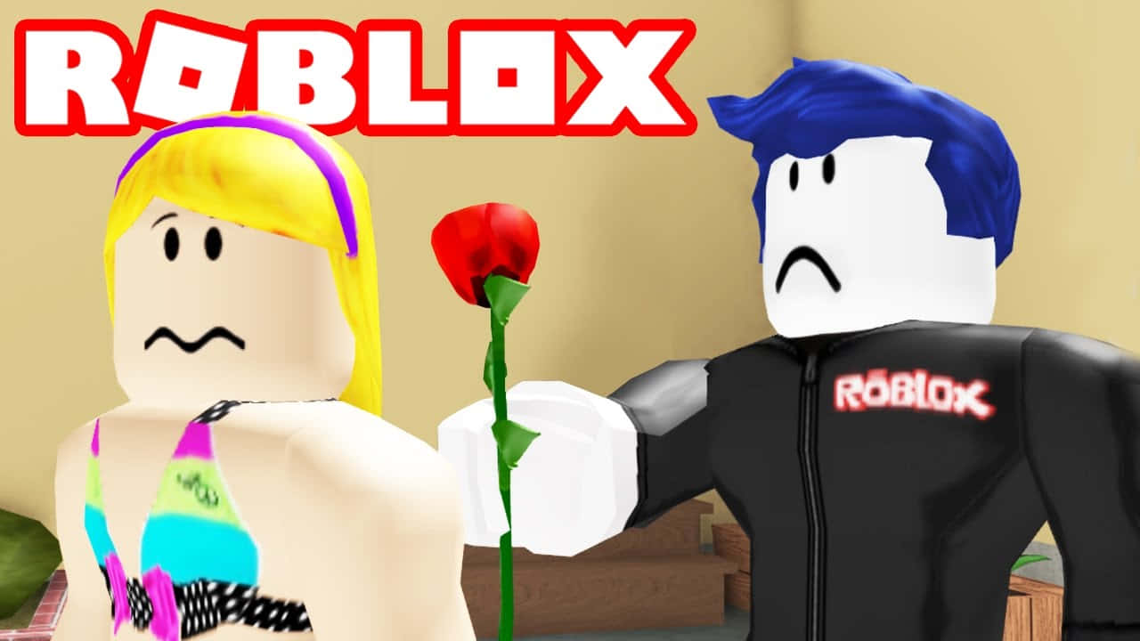 Roblox Guests Interaction Wallpaper