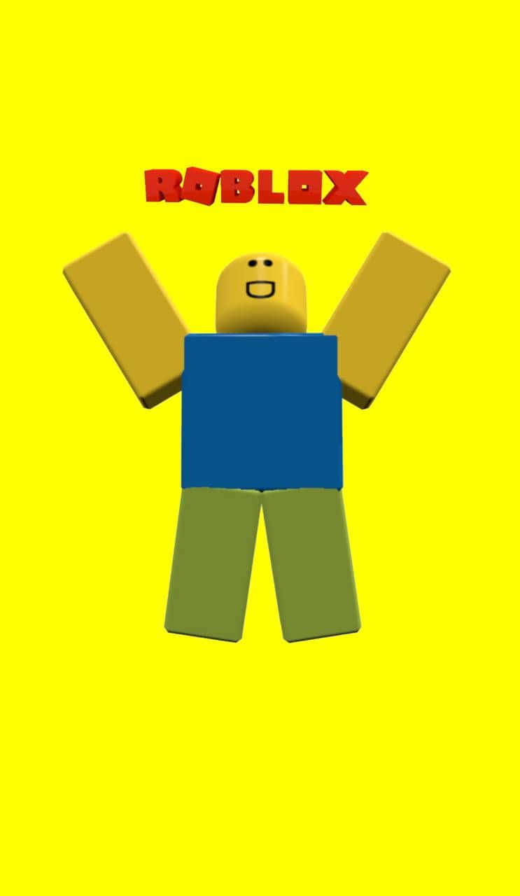 Roblox Noob Taking On The World Wallpaper