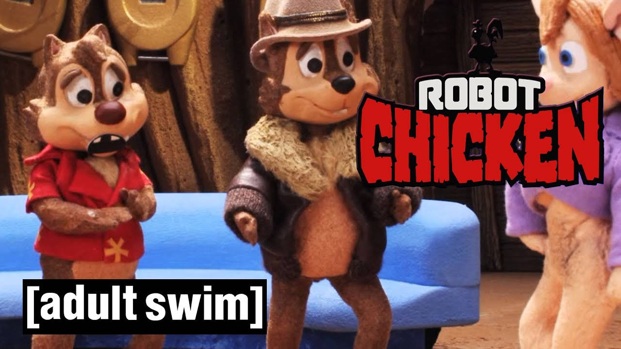 Robot Chicken Chip 'n Dale Parody Wallpaper